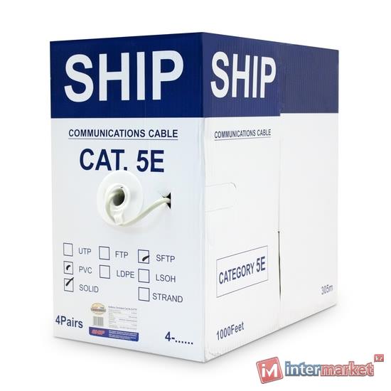 Кабель сетевой SHIP D155-P Cat.5e SF/UTP 30В PVC